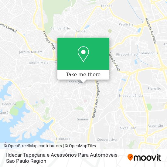 Ildecar Tapeçaria e Acessórios Para Automóveis map