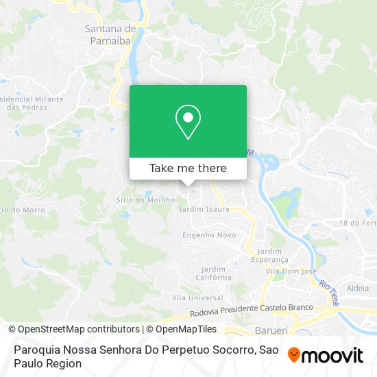 Mapa Paroquia Nossa Senhora Do Perpetuo Socorro