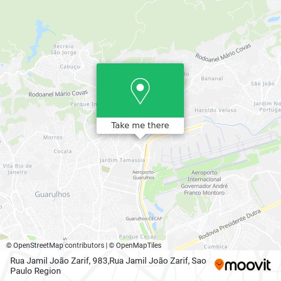 Rua Jamil João Zarif, 983,Rua Jamil João Zarif map