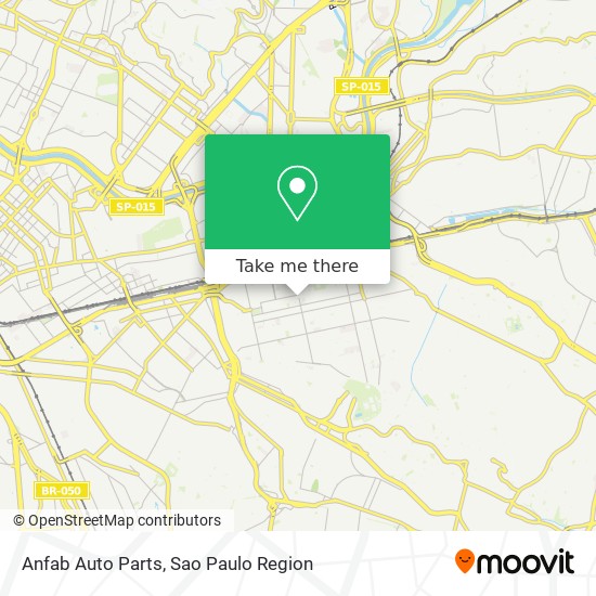 Mapa Anfab Auto Parts