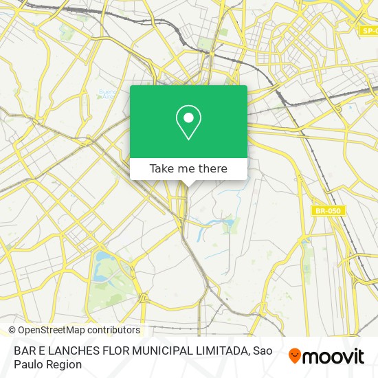 BAR E LANCHES FLOR MUNICIPAL LIMITADA map