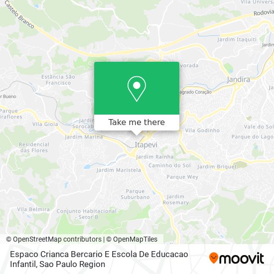 Espaco Crianca Bercario E Escola De Educacao Infantil map