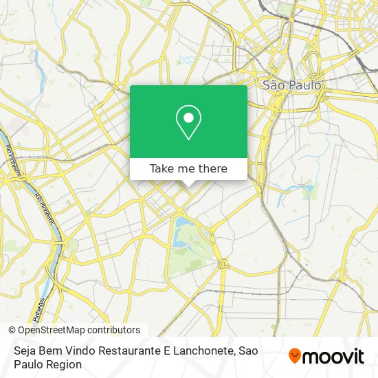 Seja Bem Vindo Restaurante E Lanchonete map