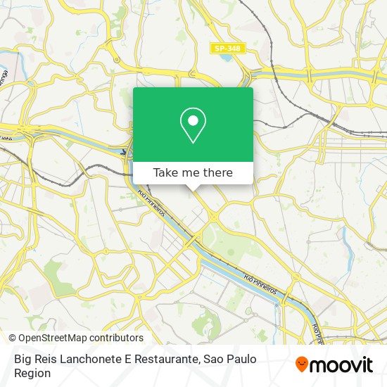 Big Reis Lanchonete E Restaurante map