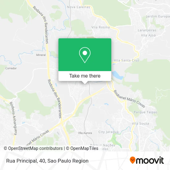 Rua Principal, 40 map