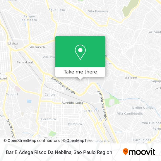 Bar E Adega Risco Da Neblina map