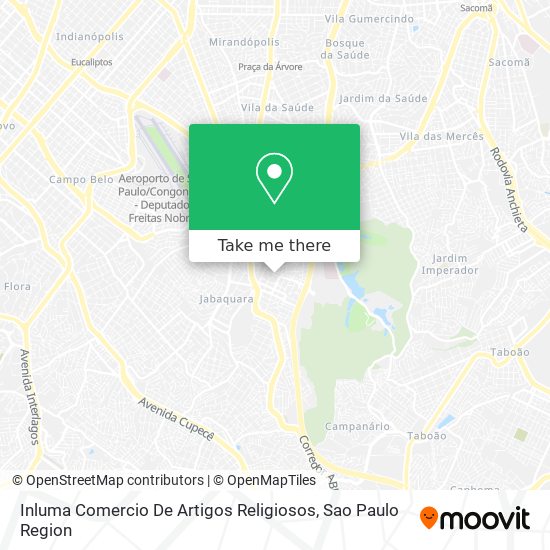 Inluma Comercio De Artigos Religiosos map