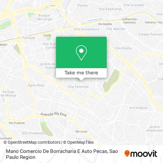 Mano Comercio De Borracharia E Auto Pecas map