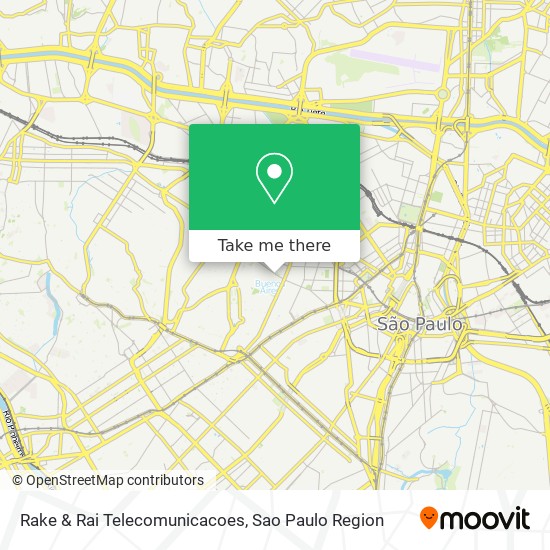 Mapa Rake & Rai Telecomunicacoes