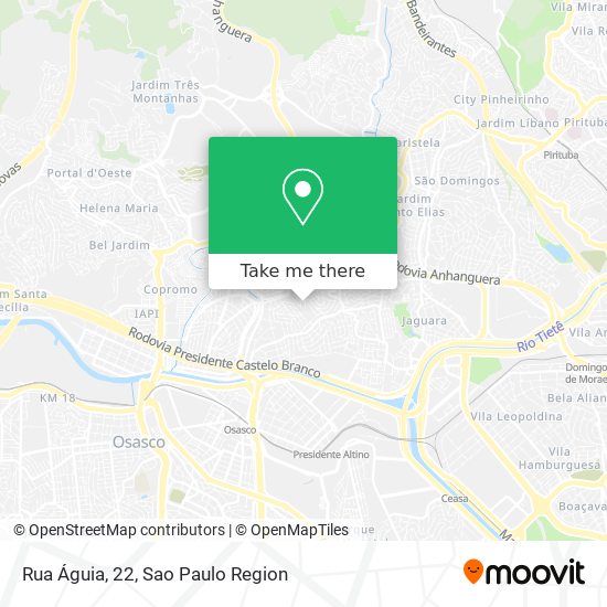 Rua Águia, 22 map