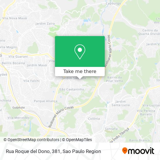 Rua Roque del Dono, 381 map