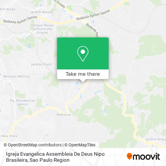 Igreja Evangelica Assembleia De Deus Nipo Brasileira map