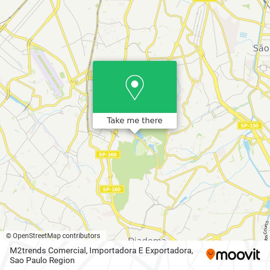 M2trends Comercial, Importadora E Exportadora map