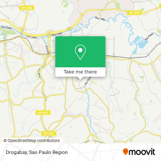 Drogabay map