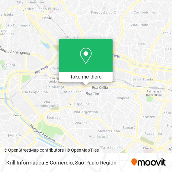 Krill Informatica E Comercio map