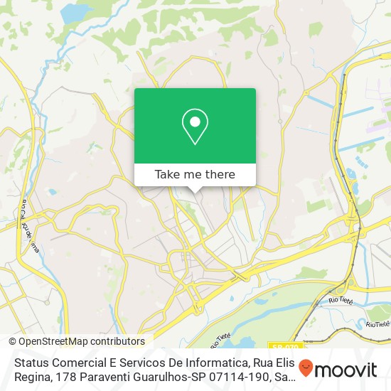 Status Comercial E Servicos De Informatica, Rua Elis Regina, 178 Paraventi Guarulhos-SP 07114-190 map