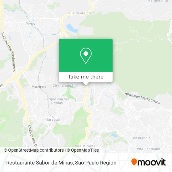 Restaurante Sabor de Minas map