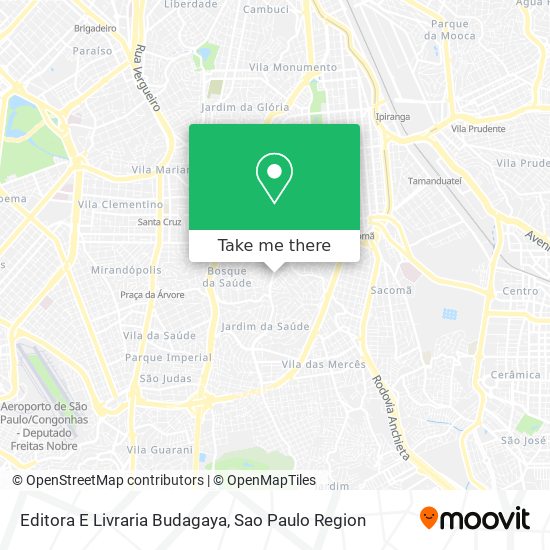 Mapa Editora E Livraria Budagaya