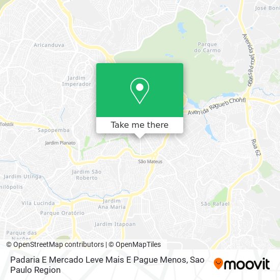 Mapa Padaria E Mercado Leve Mais E Pague Menos