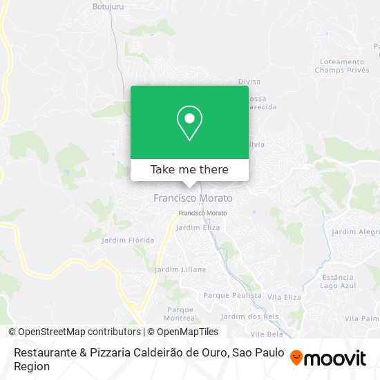 Restaurante & Pizzaria Caldeirão de Ouro map