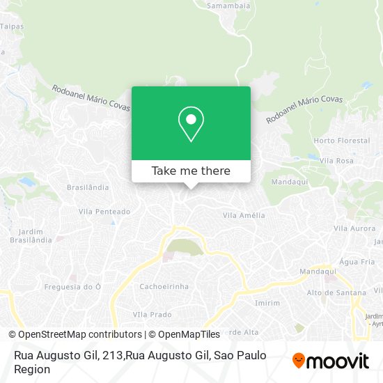 Mapa Rua Augusto Gil, 213,Rua Augusto Gil
