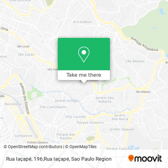 Rua Iaçapé, 196,Rua Iaçapé map