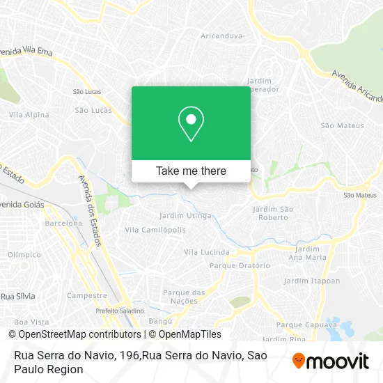 Rua Serra do Navio, 196,Rua Serra do Navio map