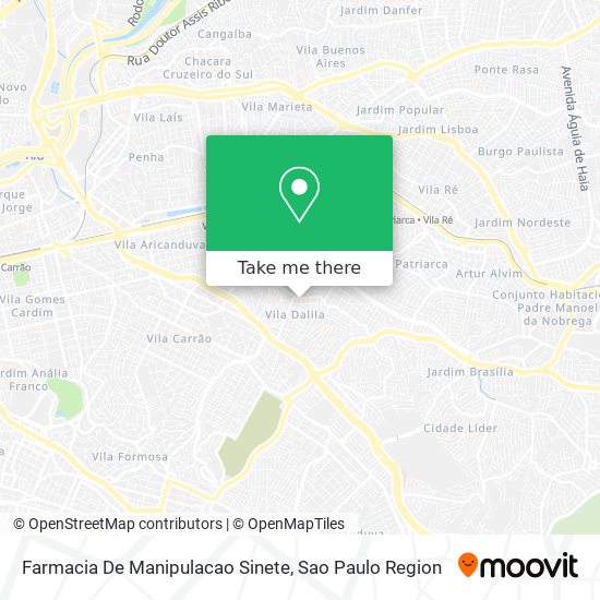 Farmacia De Manipulacao Sinete map