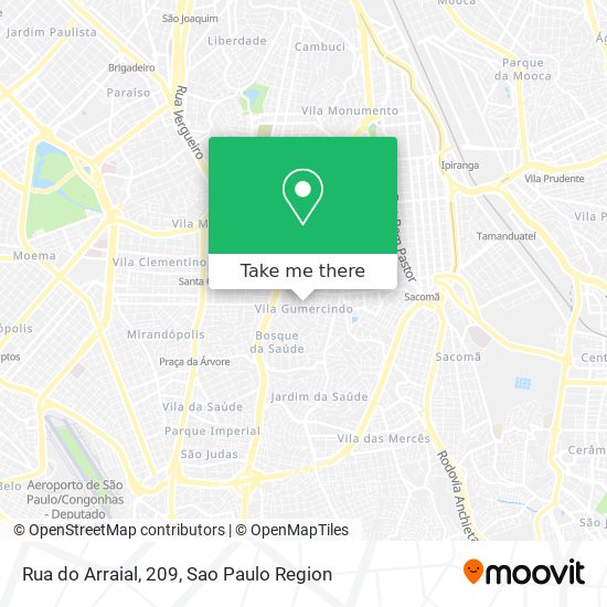 Rua do Arraial, 209 map