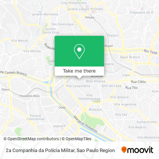 2a Companhia da Polícia Militar map