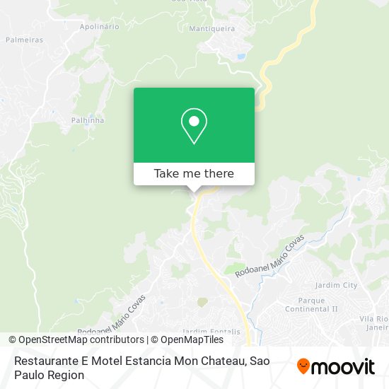 Restaurante E Motel Estancia Mon Chateau map