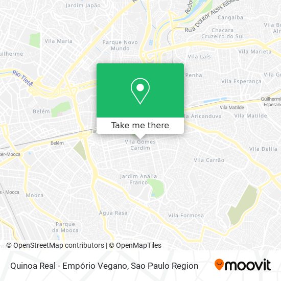 Quinoa Real - Empório Vegano map