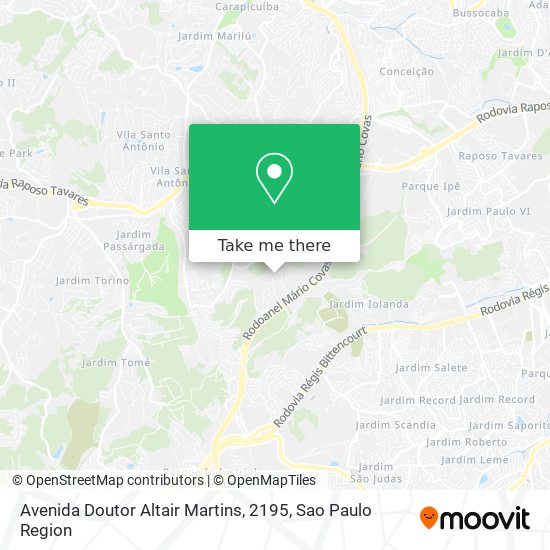 Avenida Doutor Altair Martins, 2195 map