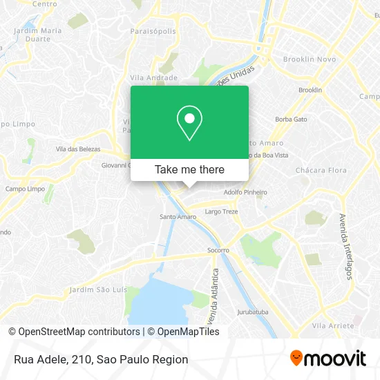 Rua Adele, 210 map