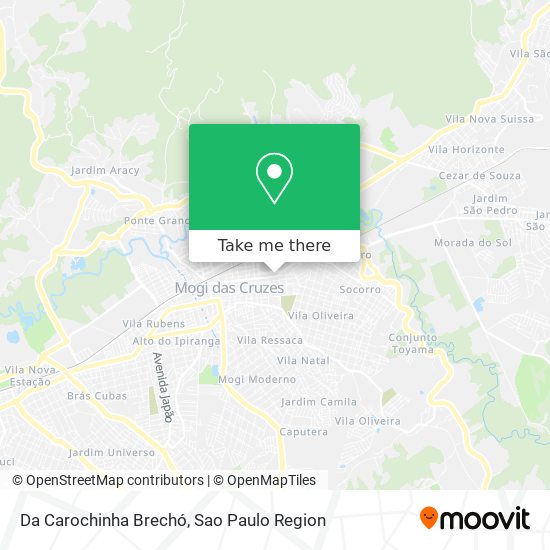 Da Carochinha Brechó map