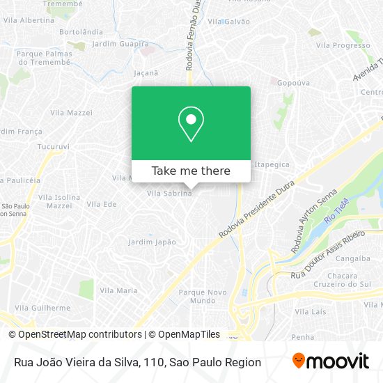 Rua João Vieira da Silva, 110 map