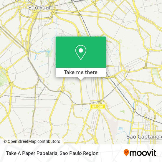 Take A Paper Papelaria map