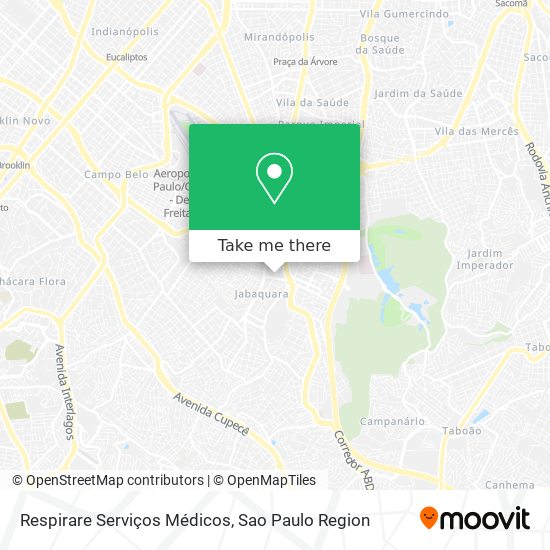 Respirare Serviços Médicos map