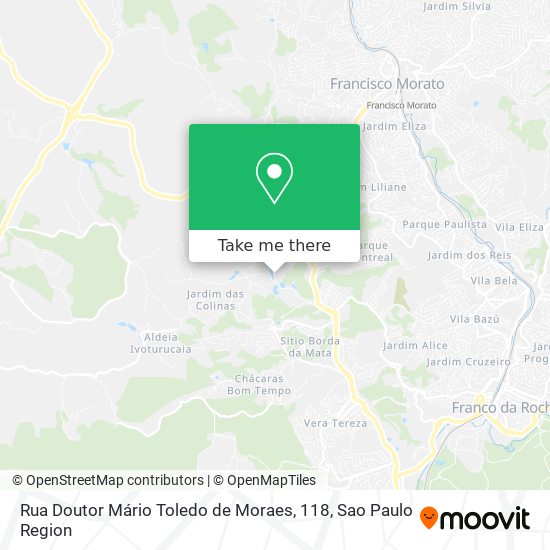 Rua Doutor Mário Toledo de Moraes, 118 map