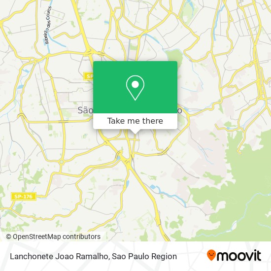 Lanchonete Joao Ramalho map