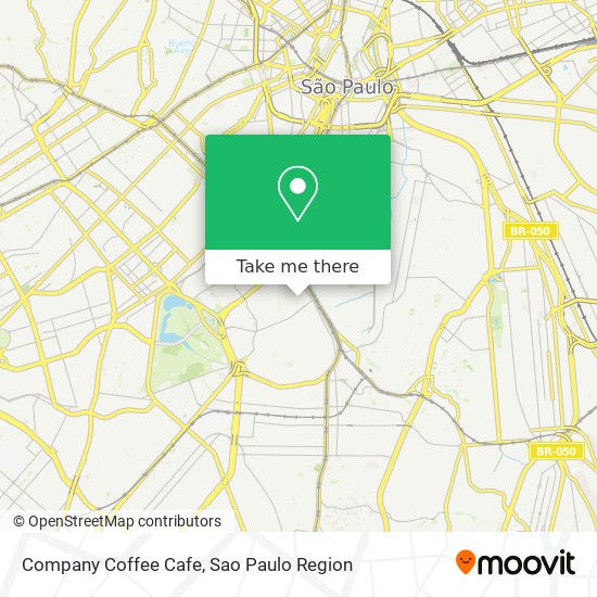 Mapa Company Coffee Cafe