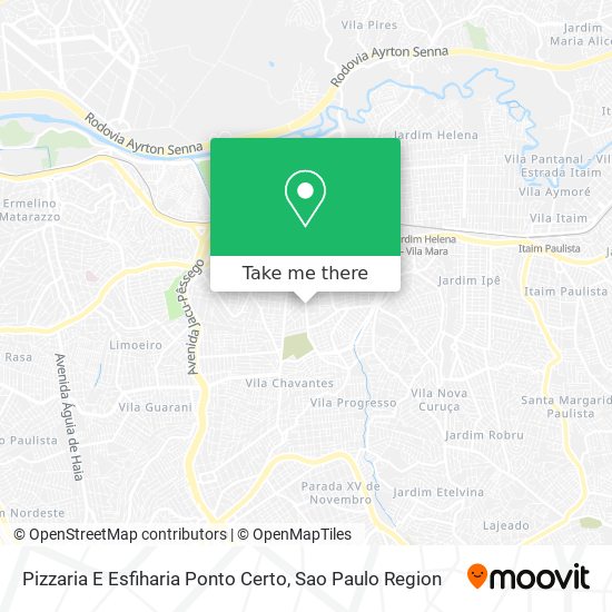 Pizzaria E Esfiharia Ponto Certo map