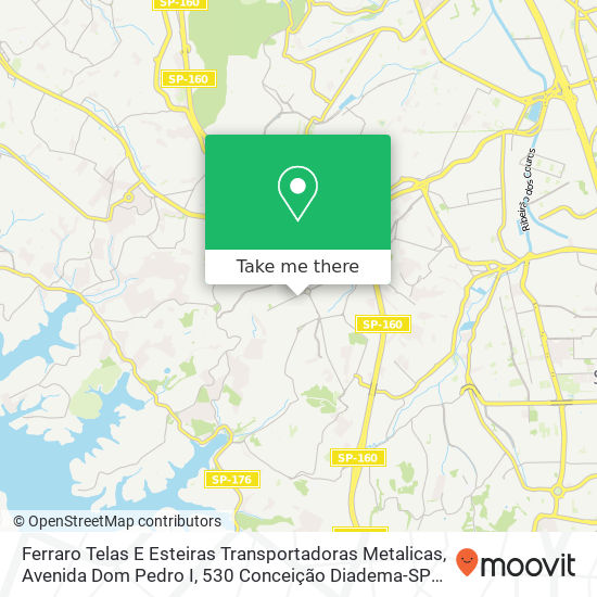 Ferraro Telas E Esteiras Transportadoras Metalicas, Avenida Dom Pedro I, 530 Conceição Diadema-SP 09991-000 map