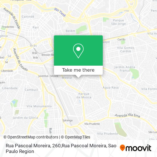 Mapa Rua Pascoal Moreira, 260,Rua Pascoal Moreira