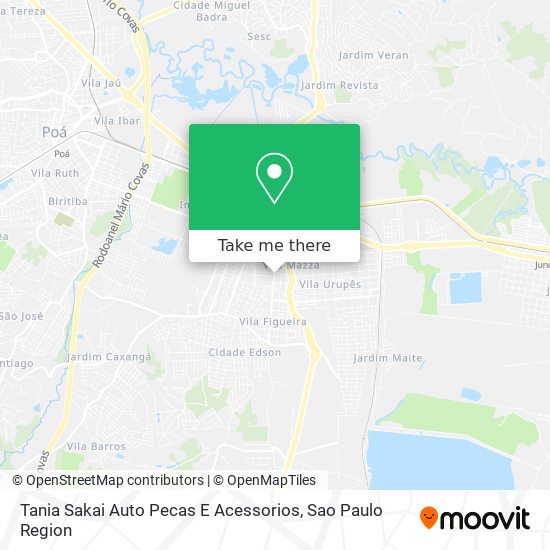 Tania Sakai Auto Pecas E Acessorios map