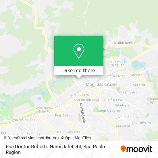 Rua Doutor Roberto Nami Jafet, 44 map