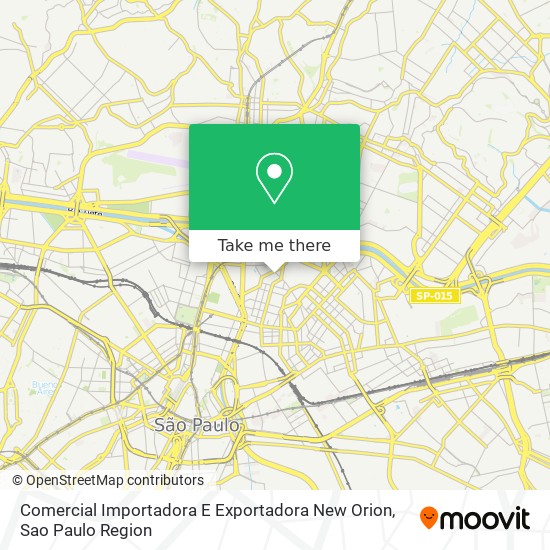 Comercial Importadora E Exportadora New Orion map