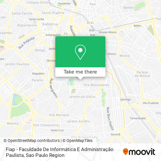 Mapa Fiap - Faculdade De Informática E Administração Paulista