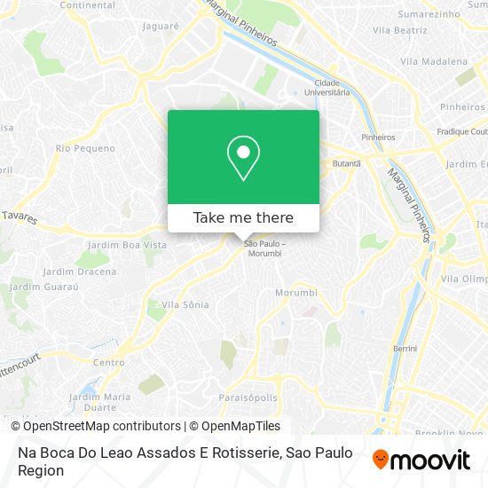Na Boca Do Leao Assados E Rotisserie map