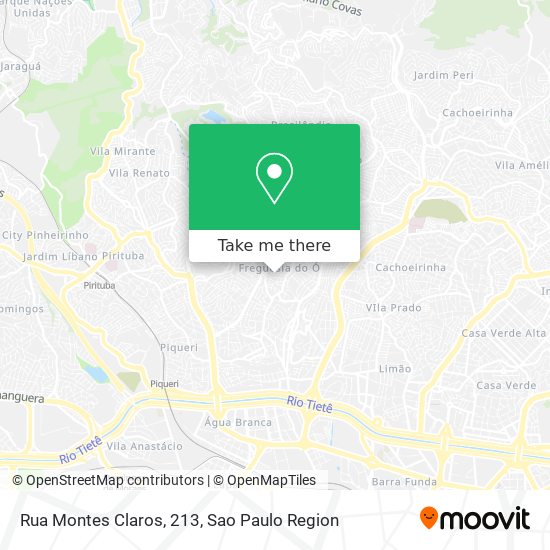 Rua Montes Claros, 213 map